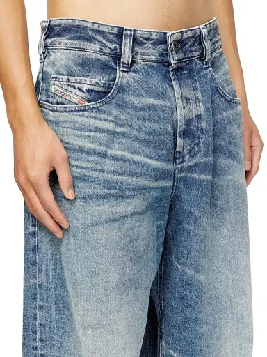 Diesel Men's 1997 D-Enim-M Wide-Leg Jeans - Denim | Thumbnail 5 Diesel Men's 1997 D-Enim-M Wide-Leg Jeans - Denim | Thumbnail 5