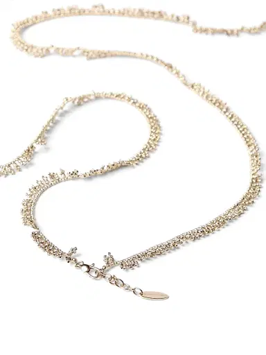 Brunello Cucinelli Women's Sterling Silver Knotted Bracelet - Gold | Thumbnail 3