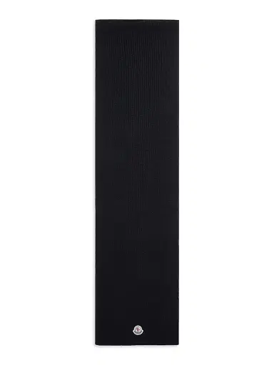 Moncler Men's Scarf in Wool | Thumbnail 1 Moncler Men's Scarf in Wool | Thumbnail 1