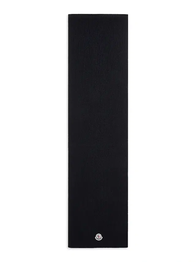 Moncler Men's Scarf in Wool - Black