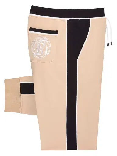 Stefano Ricci Men's Cotton Jogging Trousers - Beige - Size 40 | Thumbnail 1 Stefano Ricci Men's Cotton Jogging Trousers - Beige - Size 40 | Thumbnail 1