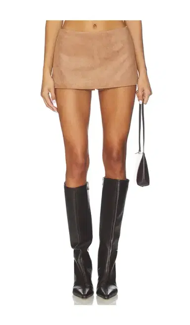 Tularosa Noella Faux Suede Skort | Thumbnail 1