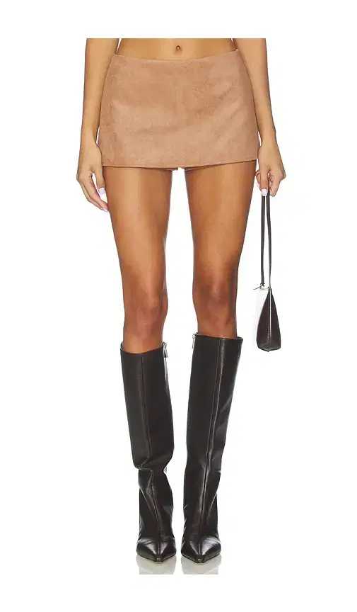 Tularosa Noella Faux Suede Skort