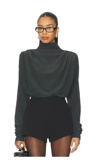 EAVES Saeunn Drape Neck Blouse | Thumbnail 6