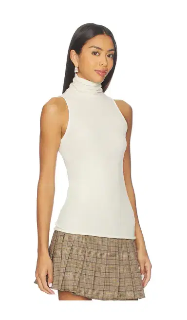 ENZA COSTA Cashmere Halter Turtleneck Top | Thumbnail 2 ENZA COSTA Cashmere Halter Turtleneck Top | Thumbnail 2