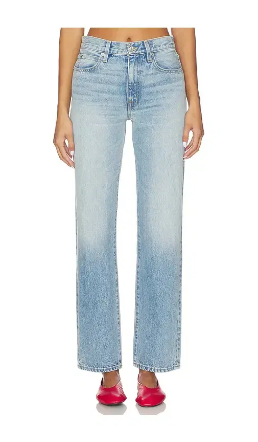SLVRLAKE Kendra Straight Leg Jeans