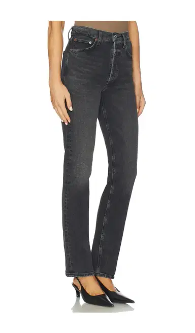 AGOLDE 90s Pinch Waist High Rise Long Straight Jeans | Thumbnail 2