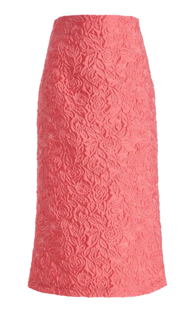 Silvia Tcherassi Atira Brocade Midi Skirt