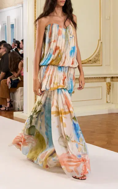 Ulla Johnson Reverie Strapless Silk Gown | Thumbnail 2