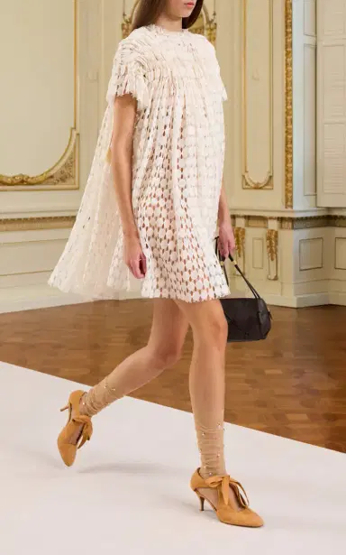 Ulla Johnson Layla Lace Cotton-Blend Mini Dress | Thumbnail 2