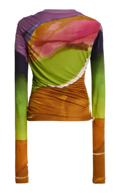 Ulla Johnson Paradis Ruched Jersey Top | Thumbnail 6 Ulla Johnson Paradis Ruched Jersey Top | Thumbnail 6