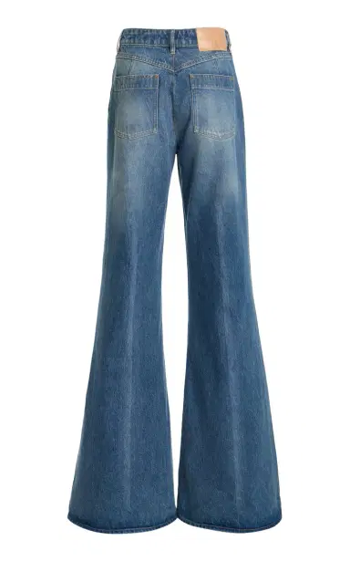 Ulla Johnson Zephyr High-Rise Denim Flared Jeans | Thumbnail 3