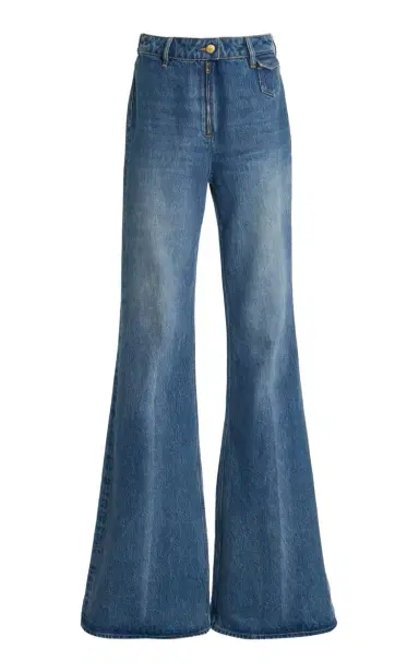 Ulla Johnson Zephyr High-Rise Denim Flared Jeans | Thumbnail 5