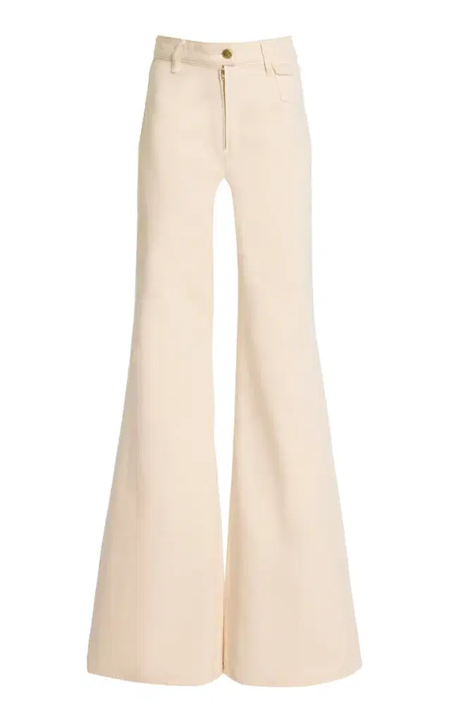 Ulla Johnson Zephyr Rigid Mid-Rise Flared Jeans