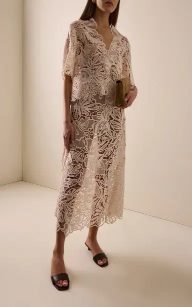 Ulla Johnson Dua Lace Silk Top | Thumbnail 3 Ulla Johnson Dua Lace Silk Top | Thumbnail 3