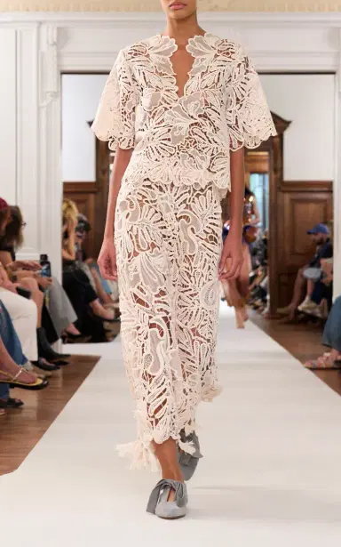 Ulla Johnson Dua Lace Silk Top | Thumbnail 5 Ulla Johnson Dua Lace Silk Top | Thumbnail 5
