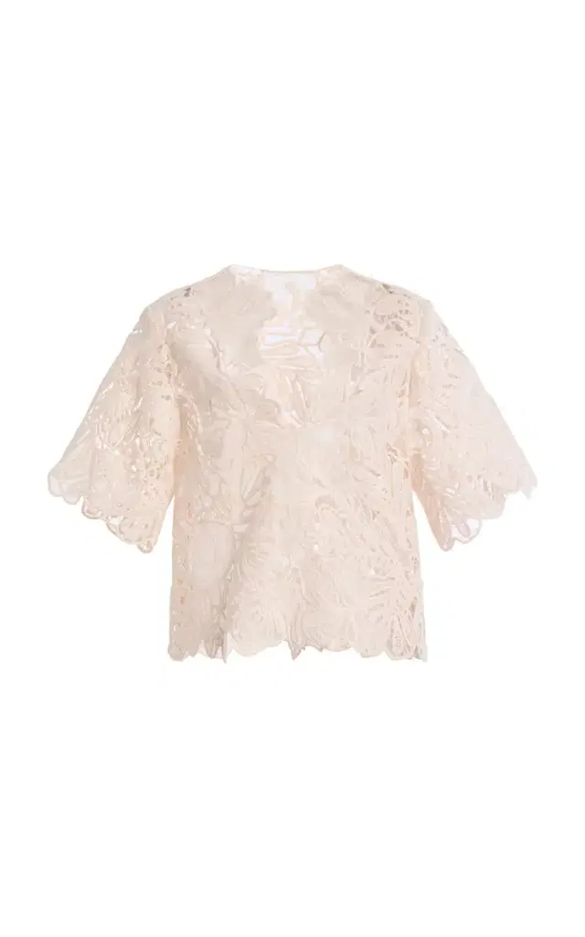 Dua Lace Silk Top