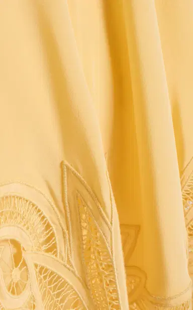 Ulla Johnson Idra Embroidered Silk Crepe De Chine Maxi Dress | Thumbnail 6 Ulla Johnson Idra Embroidered Silk Crepe De Chine Maxi Dress | Thumbnail 6