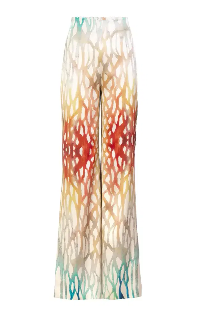 Andie Stretch-Silk Wide-Leg Pants