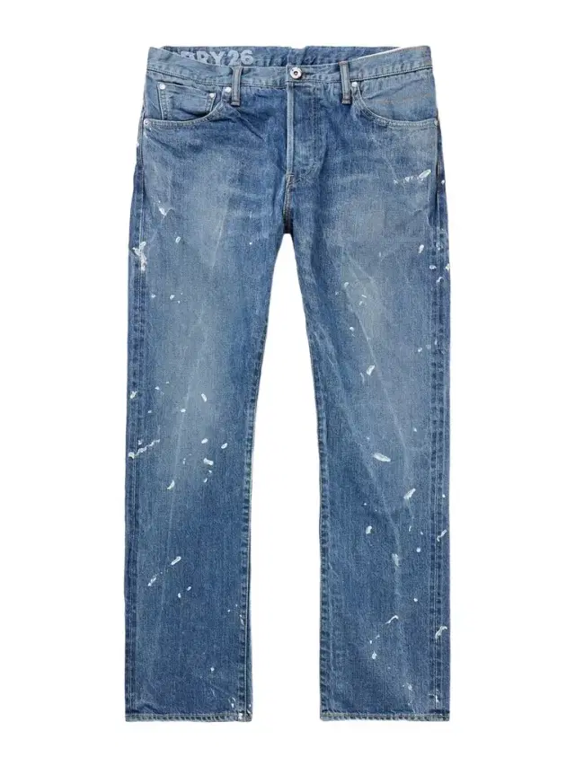 Social Sculpture 11 Slim-Fit Straight-Leg Paint-Splattered Jeans - Men