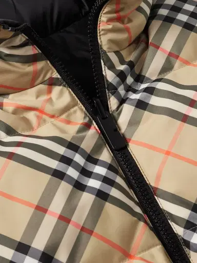 Burberry Slim-Fit Reversible Quilted Checked Down Gilet - Men | Thumbnail 4 Burberry Slim-Fit Reversible Quilted Checked Down Gilet - Men | Thumbnail 4