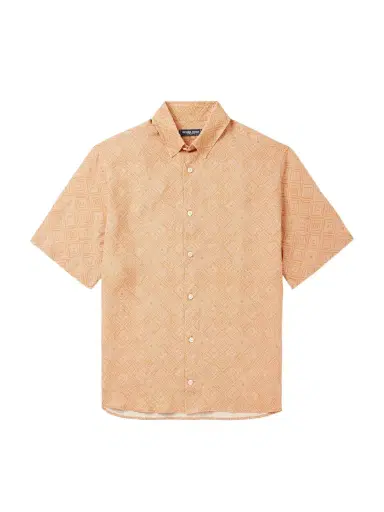 Frescobol Carioca Castro Printed Linen Shirt - Men | Thumbnail 1
