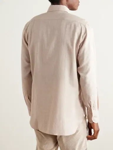 De Petrillo Cotton Shirt - Men | Thumbnail 4 De Petrillo Cotton Shirt - Men | Thumbnail 4