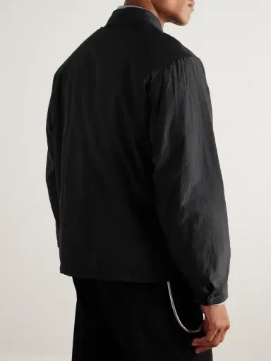 A.PRESSE Silk and Cotton-Blend Taffeta Jacket - Men | Thumbnail 4 A.PRESSE Silk and Cotton-Blend Taffeta Jacket - Men | Thumbnail 4