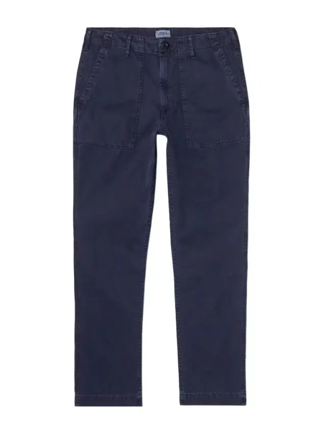 Fatigue Straight-Leg Garment-Dyed Herringbone Cotton-Gabardine Trousers - Men