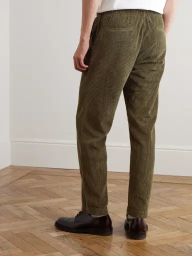 Hartford Joggy Straight-Leg Cotton-Corduroy Drawstring Trousers - Men | Thumbnail 4 Hartford Joggy Straight-Leg Cotton-Corduroy Drawstring Trousers - Men | Thumbnail 4