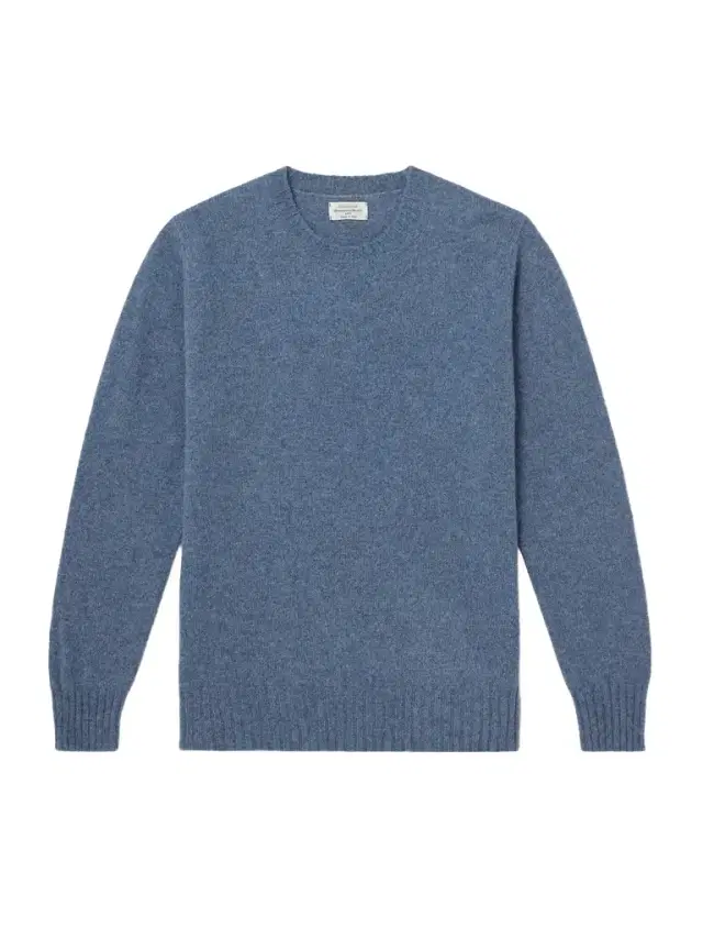 Hartford Brushed Shetland Wool Sweater - Men