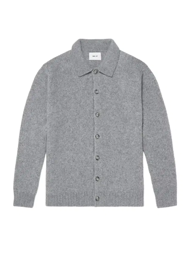 Lee 6598 Merino Wool-Blend Cardigan - Men