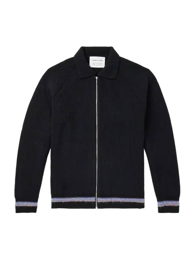 A Kind Of Guise Zaya Ribbed Merino Wool Zip-Up Sweater - Men
