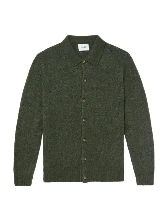 Lee 6598 Merino Wool-Blend Cardigan - Men
