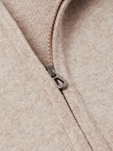 Sease Virgin Wool and Cashmere-Blend Half-Zip Sweater - Men | Thumbnail 4