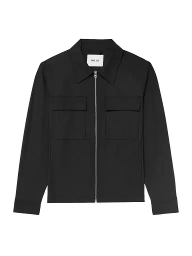 NN07 Alban 1088 Recycled Grain de Poudre Overshirt - Men | Thumbnail 1