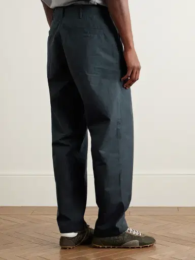 Stone Island STONE ISLAND GHOST Straight-Leg Logo-Appliquéd Organic Cotton Chinos - Men | Thumbnail 4 Stone Island STONE ISLAND GHOST Straight-Leg Logo-Appliquéd Organic Cotton Chinos - Men | Thumbnail 4