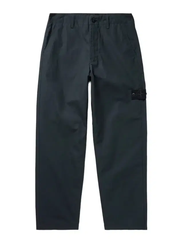 Stone Island STONE ISLAND GHOST Straight-Leg Logo-Appliquéd Organic Cotton Chinos - Men