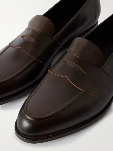 Edward Green Piccadilly Leather Penny Loafers - Men | Thumbnail 5 Edward Green Piccadilly Leather Penny Loafers - Men | Thumbnail 5