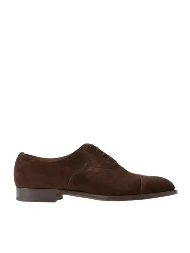 Edward Green Chelsea Cap-Toe Suede Oxford Shoes - Men | Thumbnail 1 Edward Green Chelsea Cap-Toe Suede Oxford Shoes - Men | Thumbnail 1