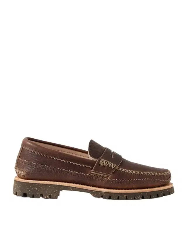 Leather Penny Loafers - Men