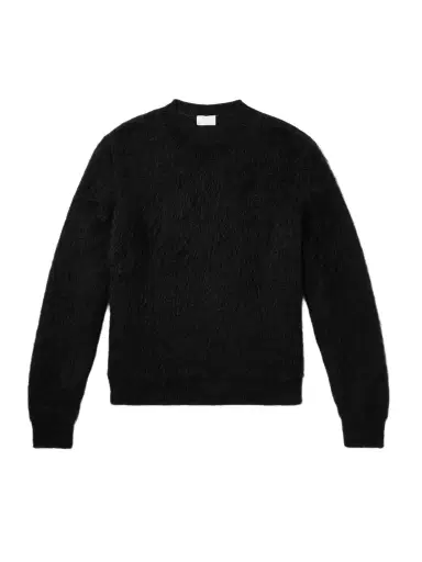 Saint Laurent lim-Fit Mohair-Blend Sweater - Men | Thumbnail 1
