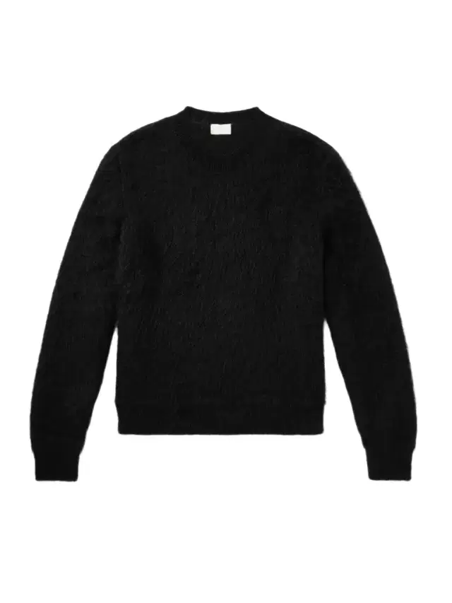 lim-Fit Mohair-Blend Sweater - Men