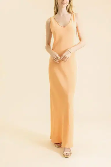 PETER COHEN Low Back Maxi Dress | Thumbnail 3