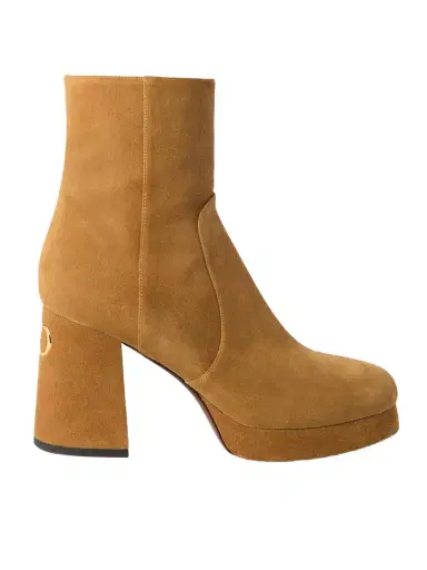 Valentino Garavani Fawcette 90 Suede Ankle Boots | Thumbnail 1 Valentino Garavani Fawcette 90 Suede Ankle Boots | Thumbnail 1