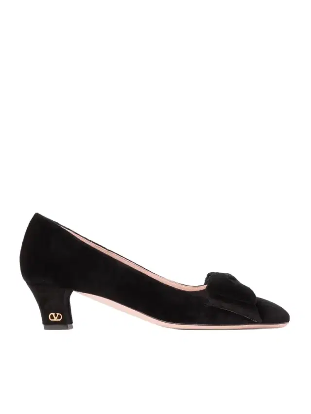 Bowow 45 Bow-embellished Velvet Pumps
