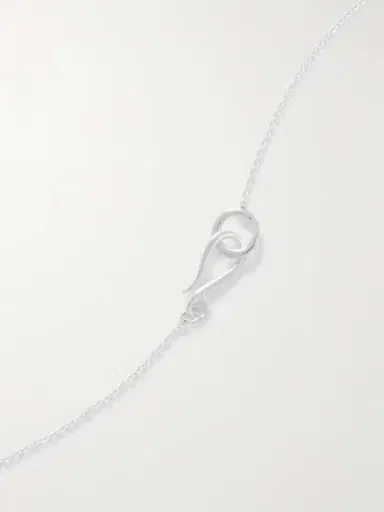 Sophie Buhai Tiny Egg Silver Jade Necklace | Thumbnail 3 Sophie Buhai Tiny Egg Silver Jade Necklace | Thumbnail 3