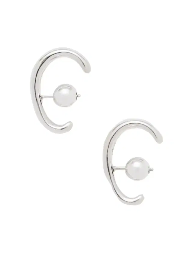 Sophie Buhai Petite Noodle Silver Hoop Earrings