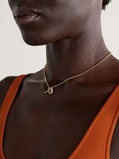 STONE AND STRAND 14-karat Gold Diamond Necklace | Thumbnail 2 STONE AND STRAND 14-karat Gold Diamond Necklace | Thumbnail 2