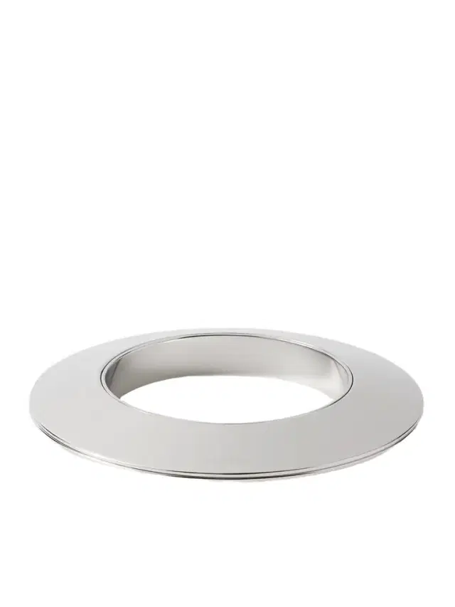 Blade Silver-tone Bangle